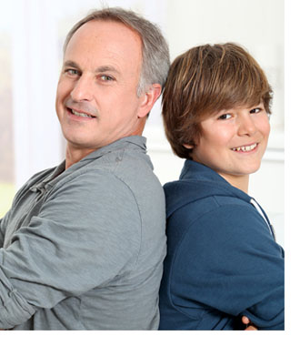 fathers and teen sons