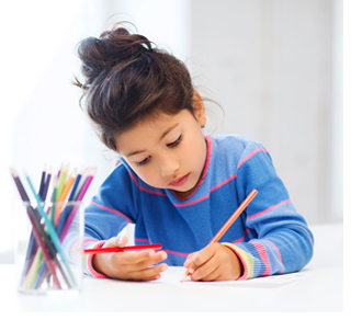 drawing helps abused children