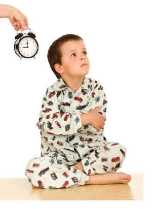 irregular bedtimes and behavior problems